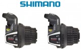 Comando Cambio Marce Bici Grip SHIMANO Posteriore 6 o 7 Velocità a scatto