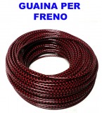 Guaina Filo Freno Bici 5 mm Fantasia Rossa a Quadretti 3 Metri