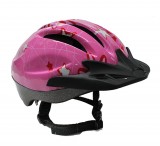 Casco Bici Bimba Ragazze da 10 a 13 anni Taglia 54-56 cm Colore Rosa