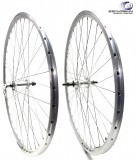 Ruota Bici 28x5/8x3/8 o 700x35/43 in Alluminio Profilo 25 mm Posteriore 6/7 Velocità