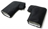 Copertura Mani Anti-Vento per Manubrio Bici Colore Nero
