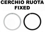 Cerchio Ruota Bici FIXED PISTA Misura 28 Pollici o 700x18/28 Profilo 40 mm 2 Pz.