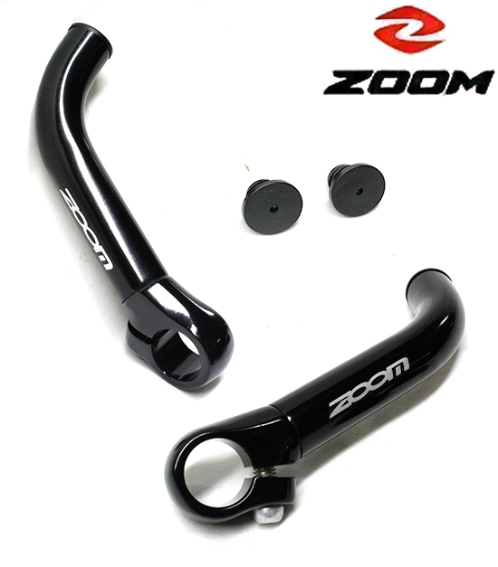 COPPIA PROLUNGHE APPENDICI GIALLE MANUBRIO BICI MTB CITY BIKE BICICLETTA