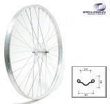 Ruota Bici Bacchetta o Erre 26x1.3/8 (35-590) in Acciaio Cromato Anteriore o Posteriore