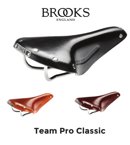 Sella Bici Brooks In Cuoio Modello Team Pro Classic