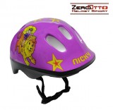 Casco Bici Bimba da 2 a 5 Anni Taglia 48-52 cm Colore Lilla