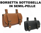 Bustino Sottosella Bici Vintage Retrò in Semil-Pelle