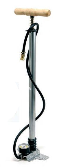 Pompa Gonfiatore Bici Professionale Made In Italy Con Manometro