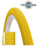 Copertone Gomma Bici 26 Pollici Misura 26x1.3/8 o 35-590 Colore Giallo