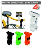 Molletta Porta-Prezzo o Numero per Bici