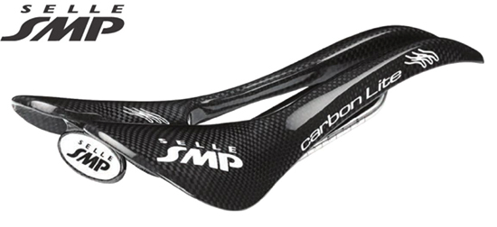Sella Bici Con Foro Antiprostata Smp Full Carbon Fiber