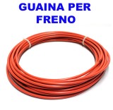 Guaina Filo Freno Bici 5 mm Colore Arancione 3 Metri
