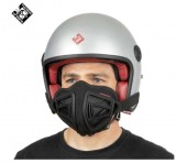 Mascherina Facciale Casco Moto Regolabile Antismog Pollini con Filtri Ricambio FFP2