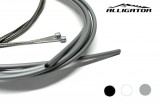 Filo Cambio Marce Bici Completo di Guaina 4 mm Anteriore e Posteriore Colore Nero Grigio Bianco