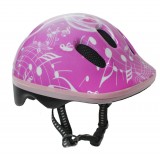 Casco Bici Bimba da 2 a 5 Anni Taglia 48-52 cm Colore Rosa