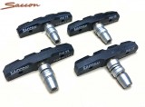 Pattini Freno Bici Sistema V-Brake SACCON 4 Pz.