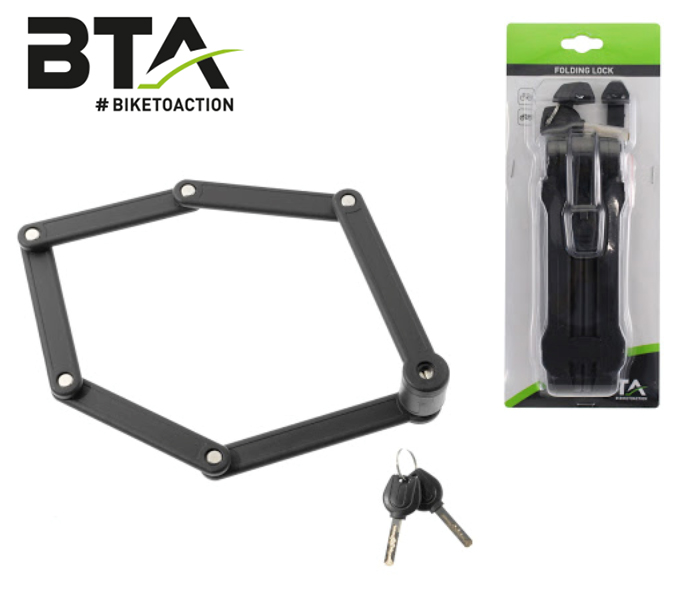 Lucchetto Antifurto Catena Sicurezza Bici Moto Acciaio Temprato Anello Maglia Quadra Snodabile Carpenter Righello
