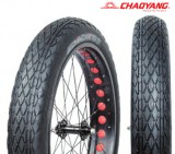 Copertone Gomma Bici 20 Pollici Misura 20x4.00 (98-406) Senza Scolpitura Stradale FAT Bike CHAOYANG TOWN