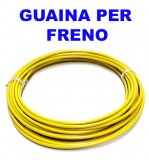 Guaina Filo Freno Bici 5 mm Colore Giallo 3 Metri