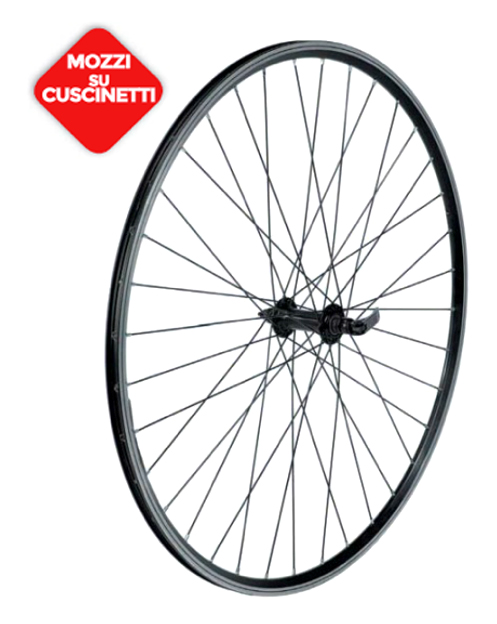 Ruote Bici Corsa 28 O 700x18 23 Cerchio In Alluminio Profilo 21 Mm Colore Nero