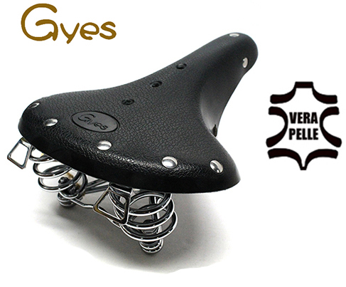 Sella Bici Vintage In Pelle Gyes City Classica