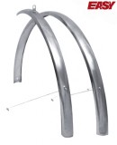 Parafanghi Bici Sportiva 28 Pollici Uomo Condorino in Metallo Slim Inox