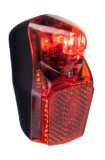 Fanale Posteriore al Parafango Bici a Batteria LED Rosso