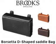 Borsetta Bici Vintage Sottosella Brooks D-Shaped Saddle Bag