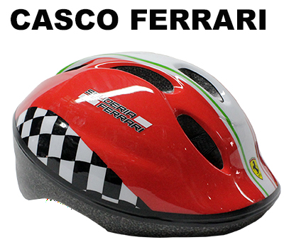 Casco Bici Bimbo Da 5 A 9 Anni Taglia 48 54 Cm Scuderia Ferrari Formula 1