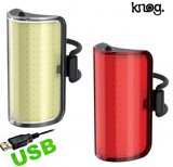 Fanale Bici Anteriore o Posteriore Batteria Ricaricabile USB Mid Cobber
