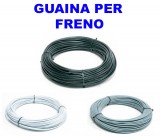 Guaina Freno 5 mm Colore Nero - Bianco - Grigio 3 Metri